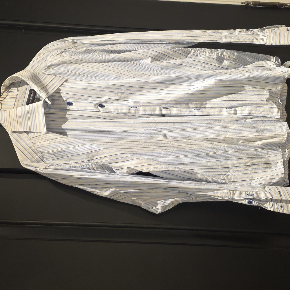 Haight & Ashbury Men's Striped Cotton Shirt